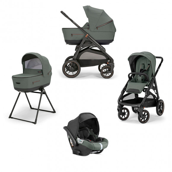 Коляска 3 в 1 i-Size Inglesina Aptica XT 2024 - Taiga Green