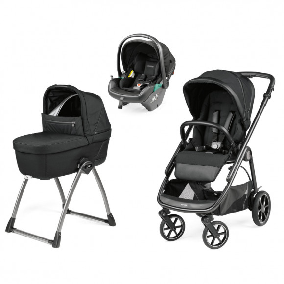 Коляска 3 в 1 Peg Perego Veloce Belvedere Lounge - Licorice