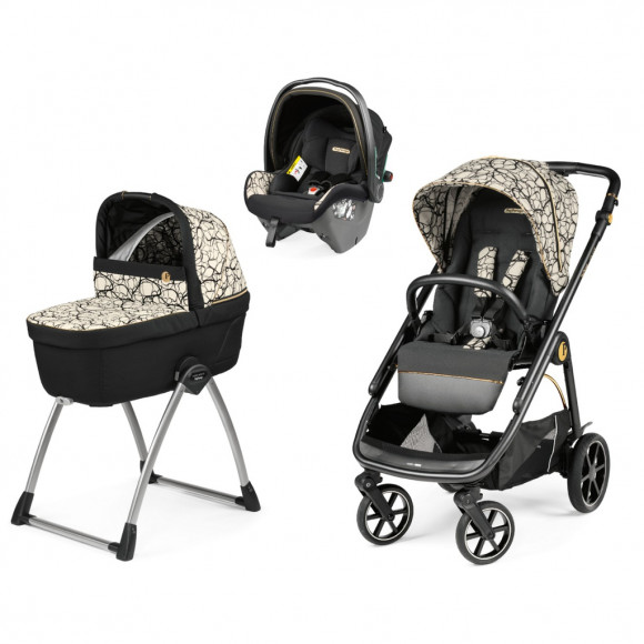 Коляска 3 в 1 Peg Perego Veloce Belvedere SLK  - Graphic Gold