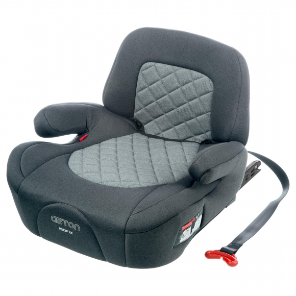 Автокресло-бустер Best Baby ASTON ISOFIX, группа 3 - серый-св.серый