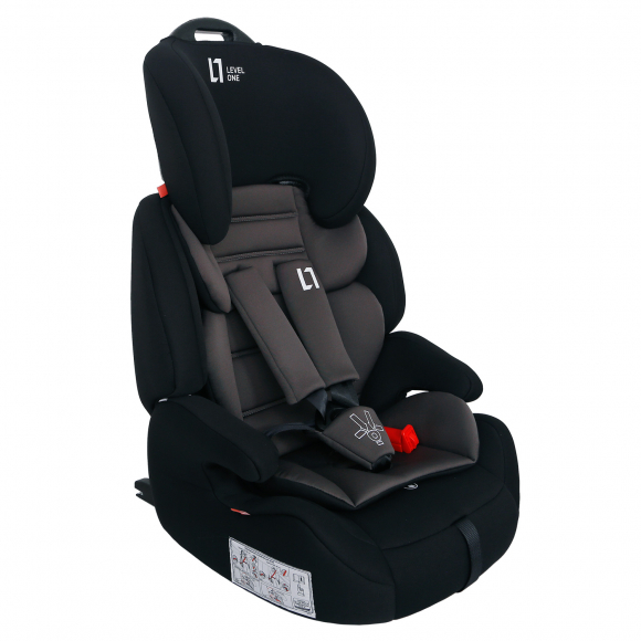 Автокресло Еду-Еду KS 575 Isofix, гр.1+2+3 - черный