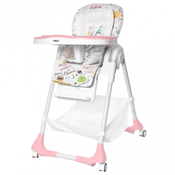 Стульчик для кормления BABY TILLY Bistro T-641/2 - Rose