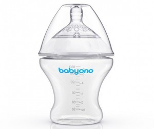 Бутылочка антиколиковая BabyOno NATURAL NURSING - 180 мл