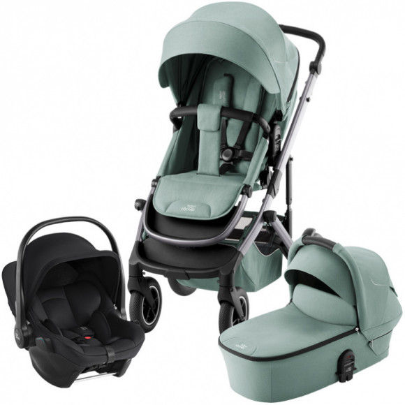 Коляска 3 в 1 Britax Römer Smile 5Z (автокресло BS CORE) - Jade Green