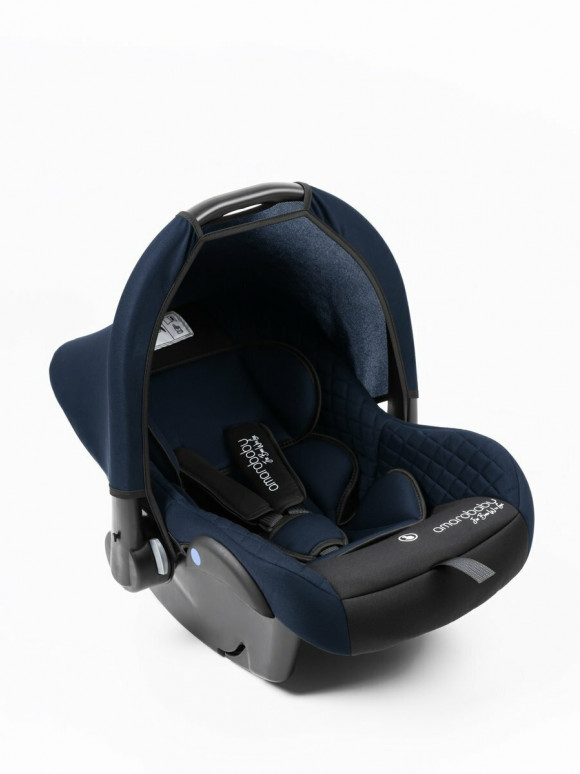 Автокресло детское AMAROBABY Baby comfort - Синий/Чёрный