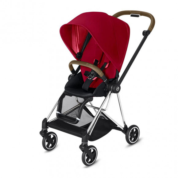 Прогулочная коляска Cybex MIOS (шасси Chrome Brown) - True Red