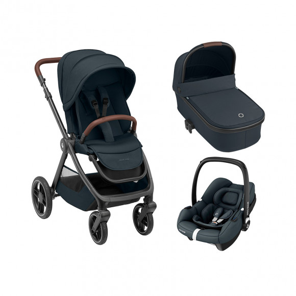 Коляска 3 в 1 Maxi-Cosi Oxford CabrioFix I-Size - Essential Graphite