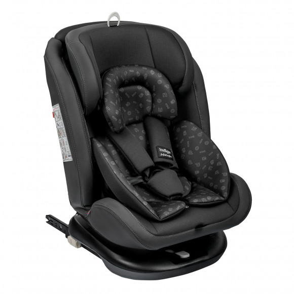 Автокресло Indigo Advanced ISOFIX, группа 0+1+2+3 - темно-серый