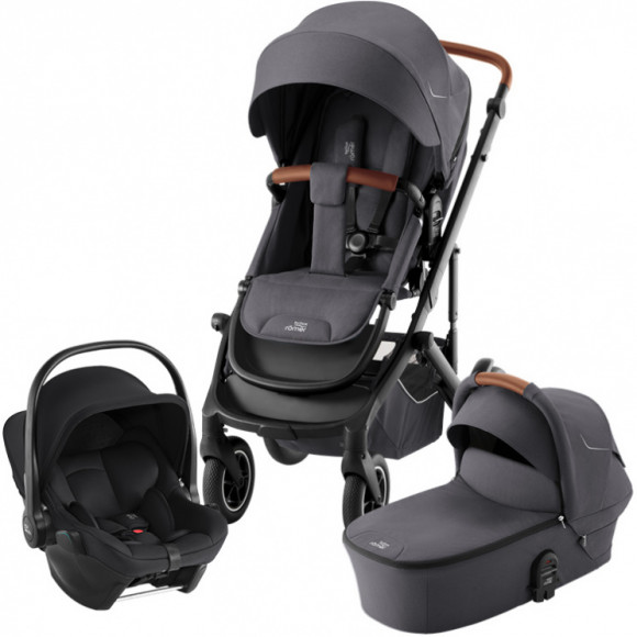 Коляска 3 в 1 Britax Römer Smile 5Z (автокресло BS CORE) - Midnight Grey