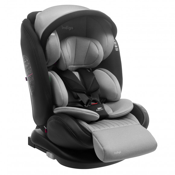 Автокресло Indigo MAX-X ISOFIX, ST-3 - Серый