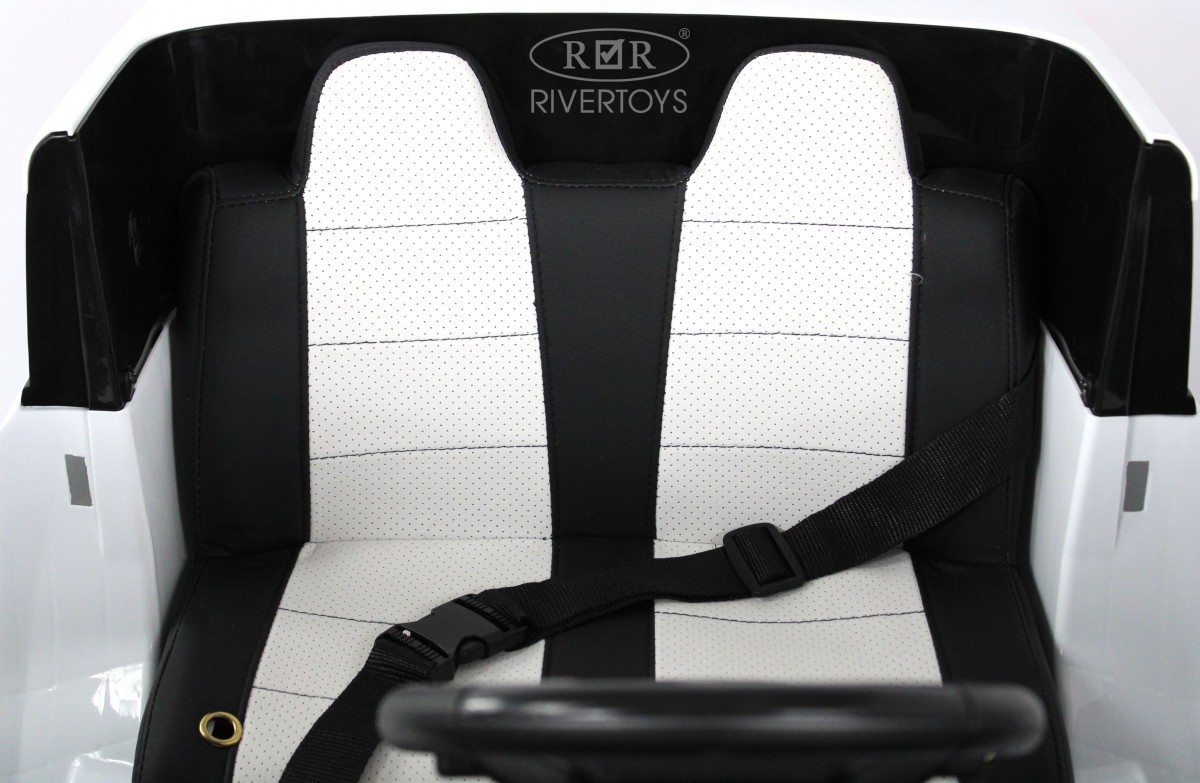 Детский электромобиль RiverToys K555AM белый dnvox0pqh76bv2rm3atoogatclx66yed
