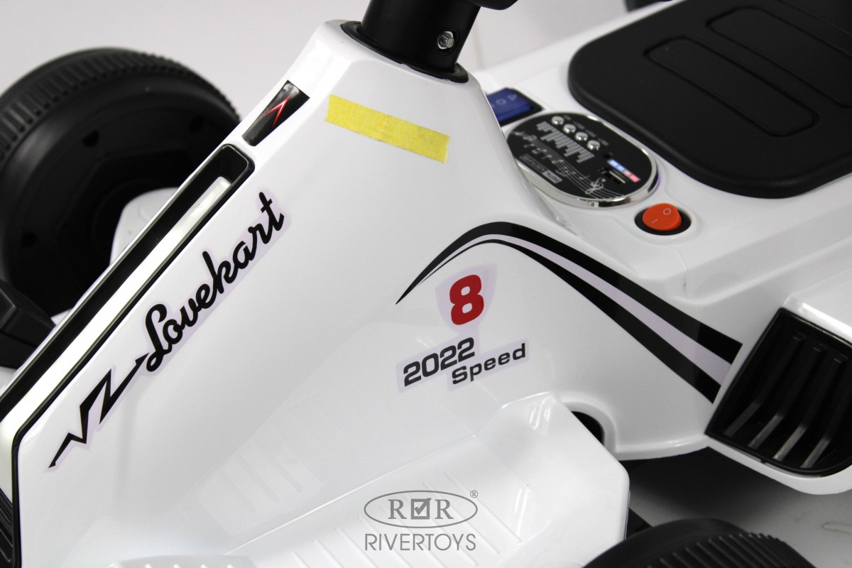 Детский электромобиль RiverToys K008PX белый fxgwoaxjm0ivysyeuoodvxf1nsogygr4
