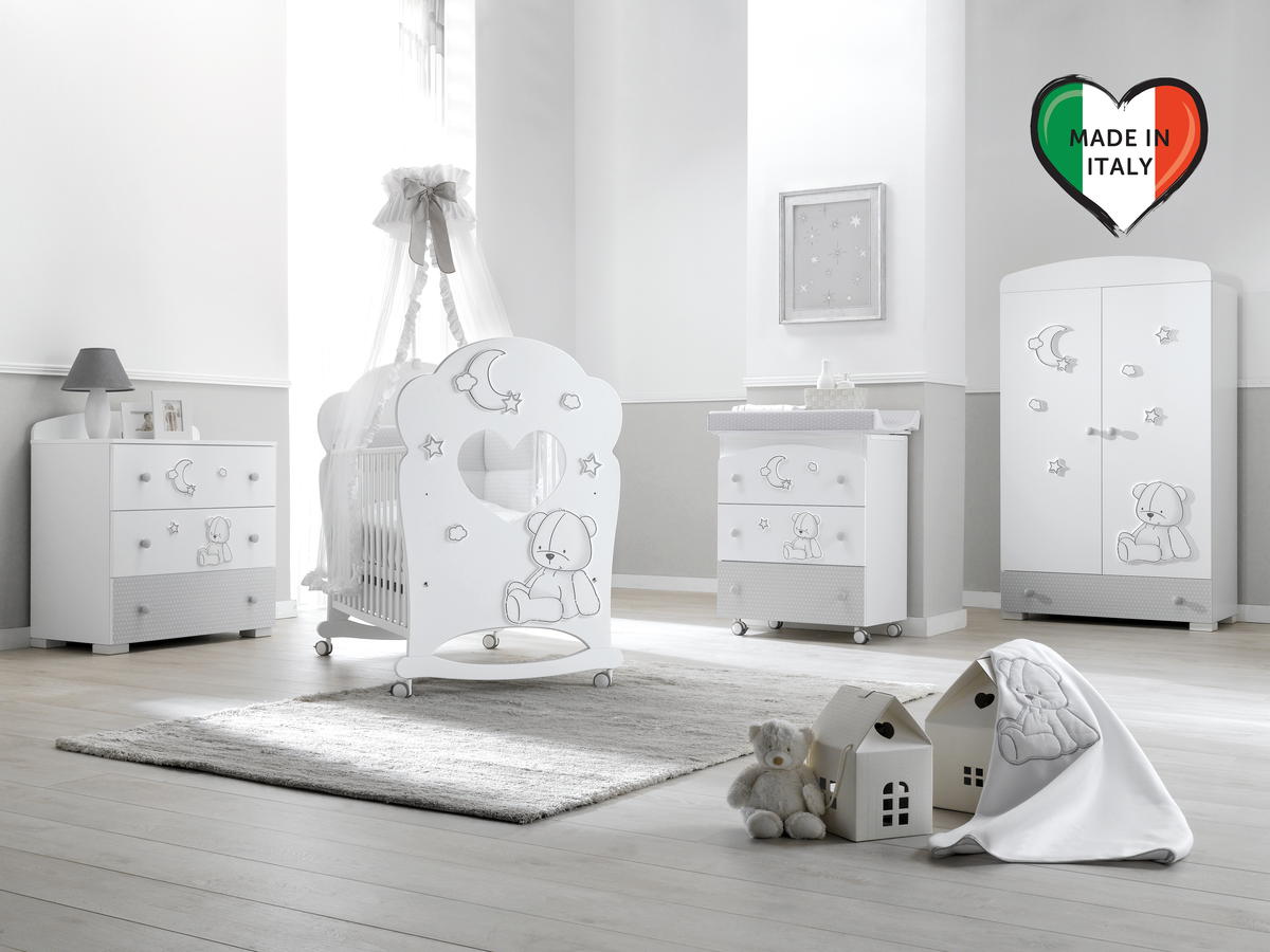 Шкаф Erbesi Stella Белый/Серый s6xfw2cz3s6eo9y8b18l5ocxjofz1qdf