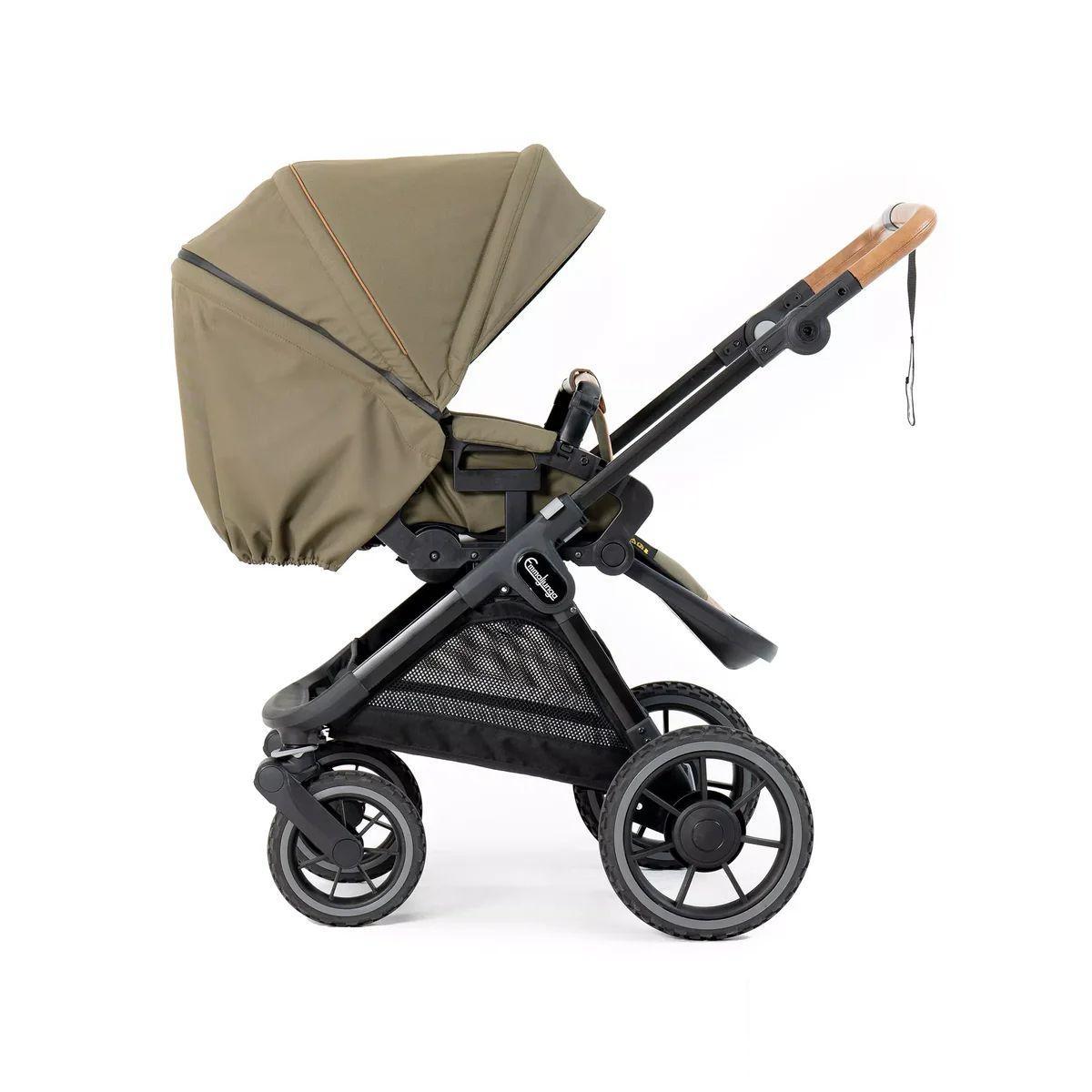 Коляска 2 в 1 Emmaljunga Sento Pro Flat Outdoor Olive 20245