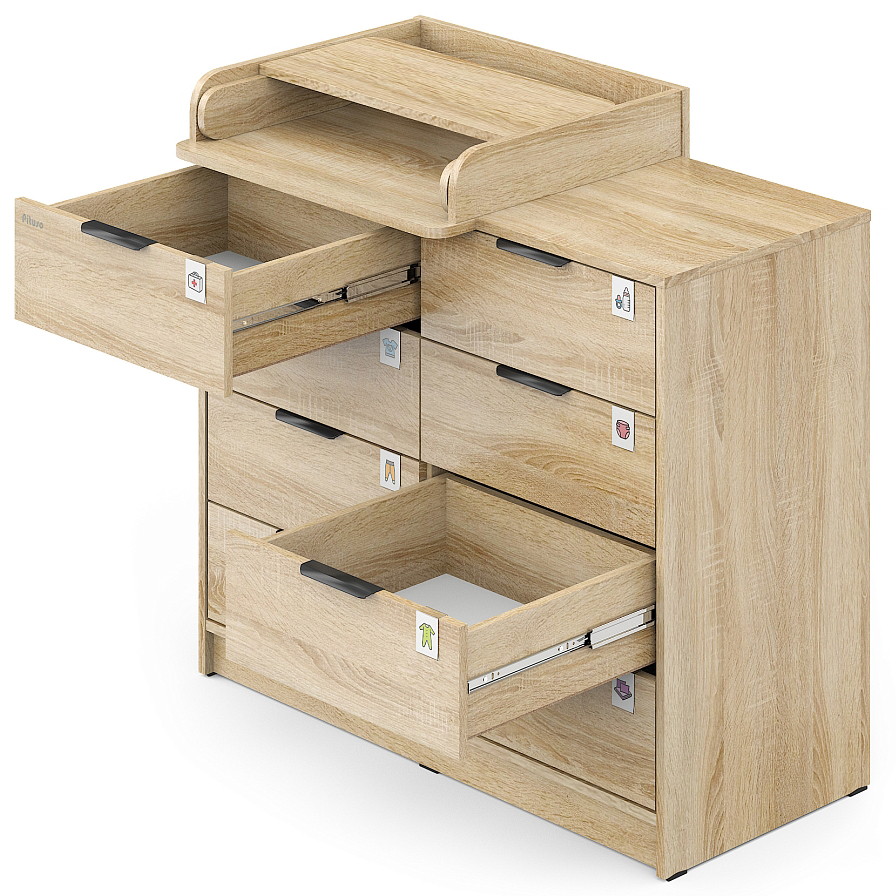 Комод Pituso Kids Optimum ЛДСП Дуб сонома fy6905r2pwe01gqgy46414zhi9258g3y