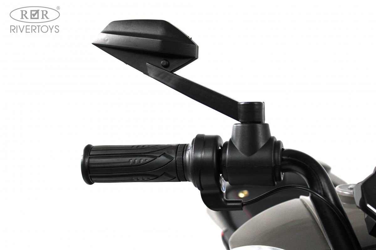 Детский электромотоцикл RiverToys C111MC серый 56bv25xhks8cfrqcnk1f1s0u2vq08nln