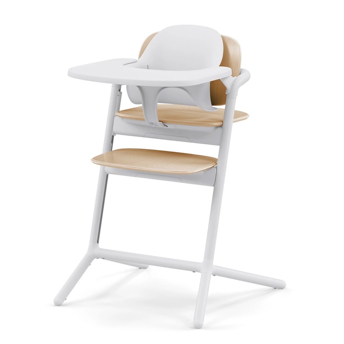 Стульчик Cybex Lemo 4-in-1 Set с мягким вкладышем (Sand White)