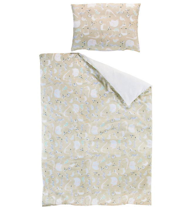 Комплект белья из 4-х предметов Schardt Tattoo бежевый 53z4ymlkui38oea8kobms4vpbvqoz9w9