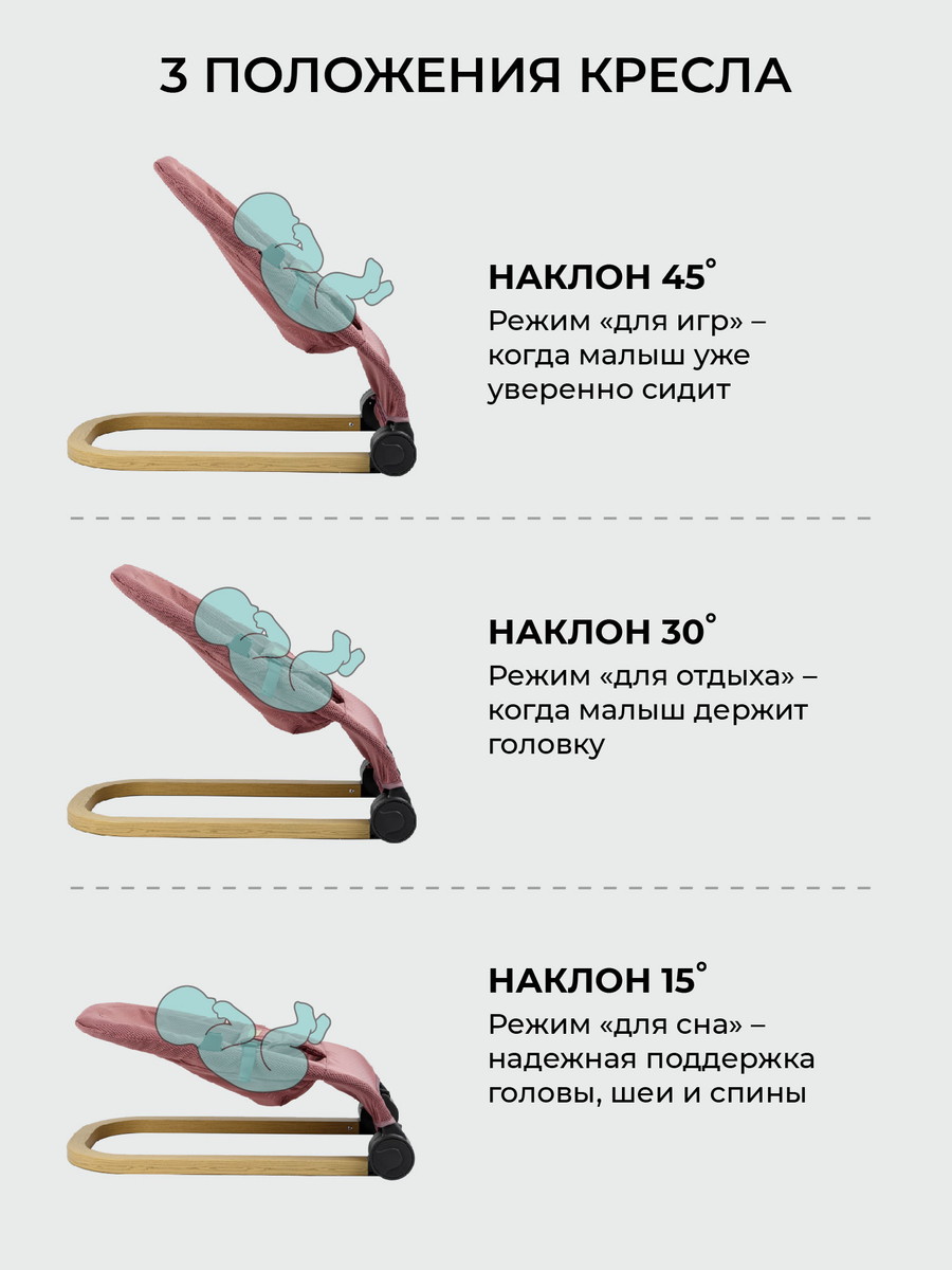 Шезлонг Amarobaby Baby relax Розовый bfzzm7eccxx0131dg29dnyehs22js6c6