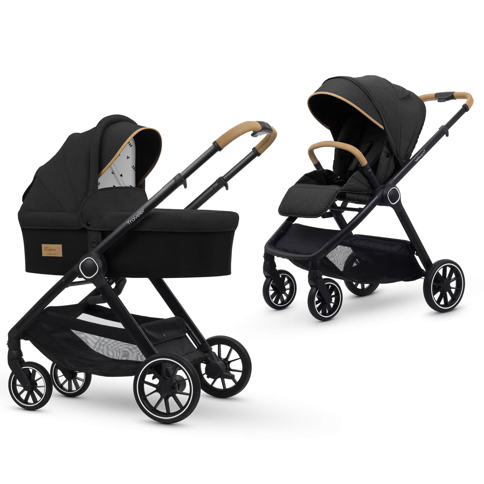Коляска 2 в 1 Esspero Traveler (Onyx)