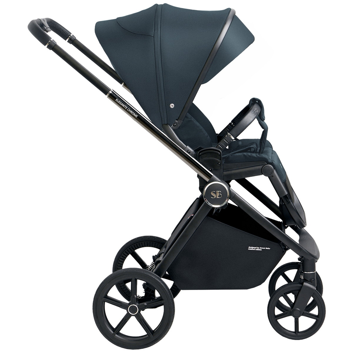Прогулочная коляска Sweet Baby Elegante Chrome Blue fh49en1r5k5y5i97agtxmsq0obs0bygk