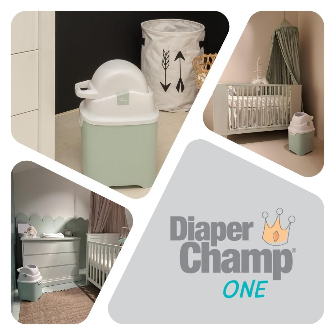 Накопитель-утилизатор для использованных подгузников Diaper Champ One Mid Green sj28u111ataijonc0cpuedqd0qalzmdt