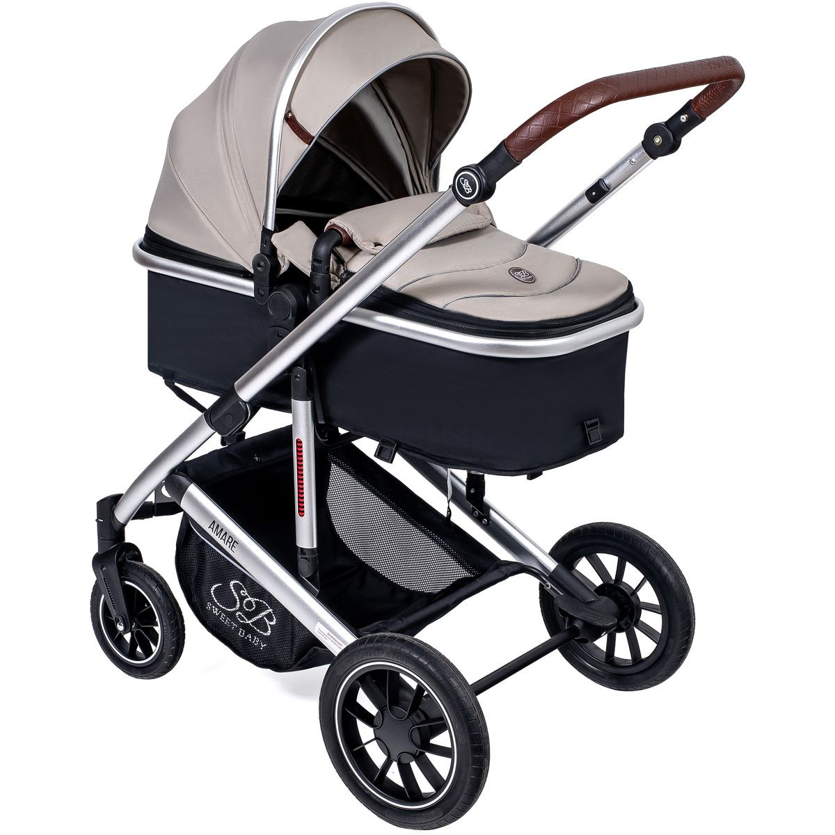 Детская коляска Sweet Baby Amare 3 в 1 Beige 60mafaahl0e0czg00yoagjgprghnsoor