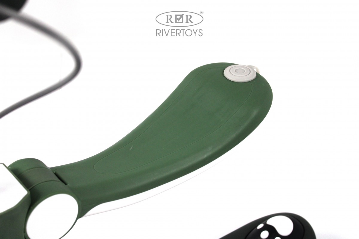 Детский самокат RiverToys HB-T-66 зеленый 19u41zybv26aj5yb34thgkhn6q1b9yqr
