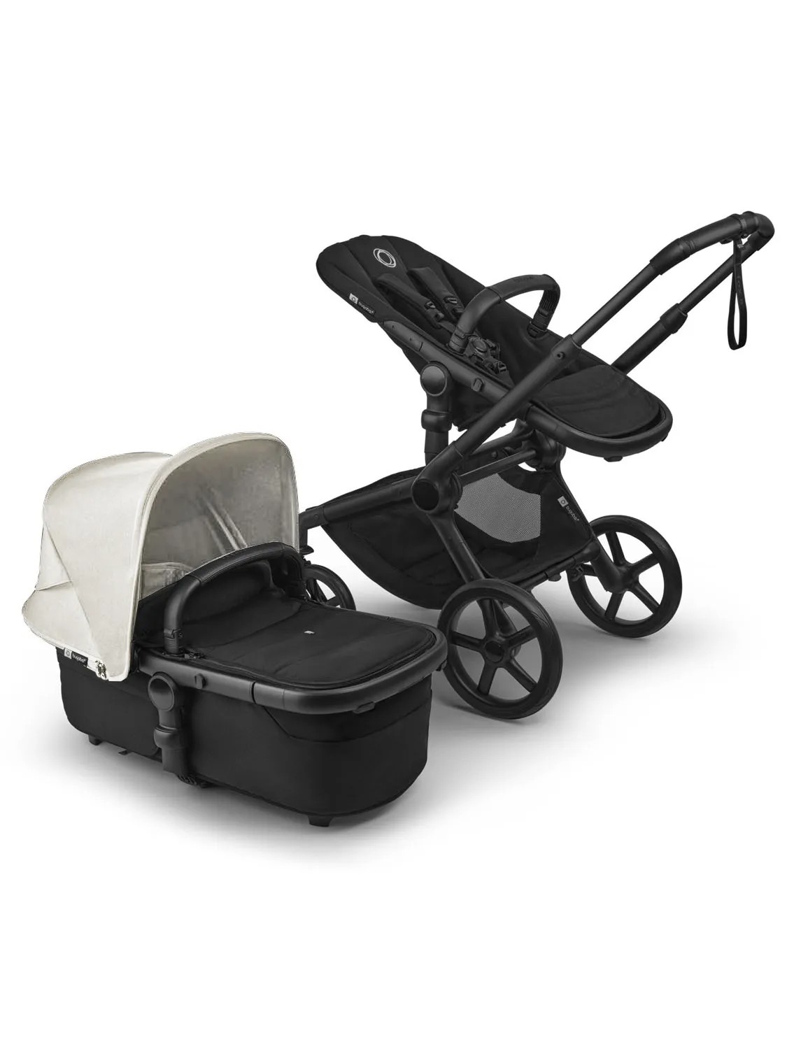Коляска 2 в 1 Bugaboo Fox 5 Renew complete (Black/Heritage black-Misty white)