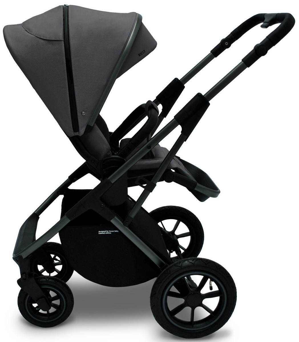 Коляска 2 в 1 Sweet Baby Ricci Steel Grey rytw9eru41ijk2w31ny8kt4tcf52muls
