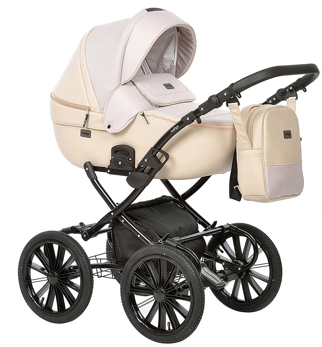 Коляска 2 в 1 Indigo PORTO Classic 14