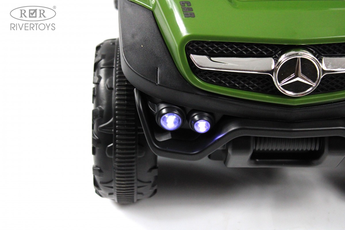 Детский электромобиль RiverToys G005GG зеленый dguas0g1m5gpwfiphm7f12gdxwqzlcvt