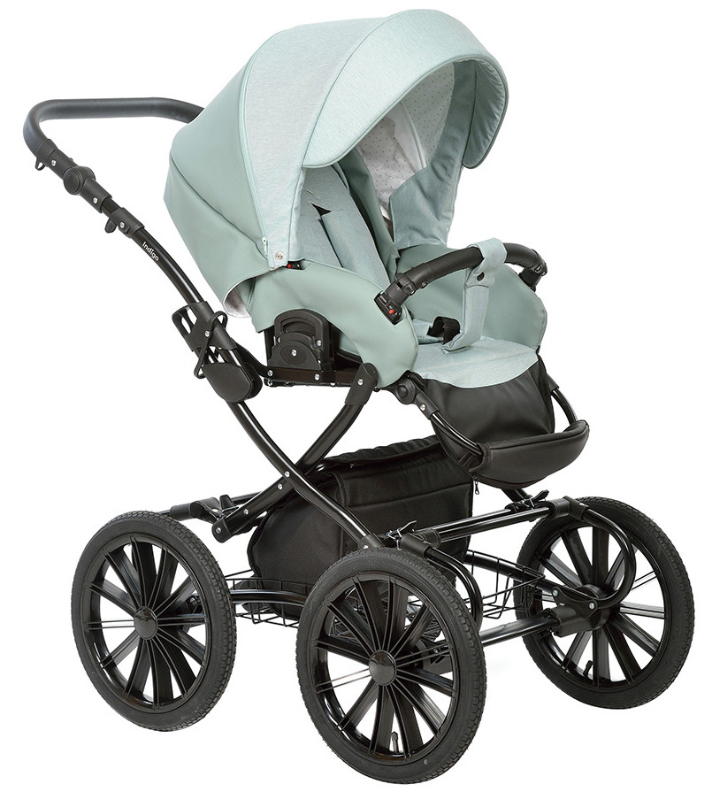 Коляска 2 в 1 Indigo PORTO Classic 14