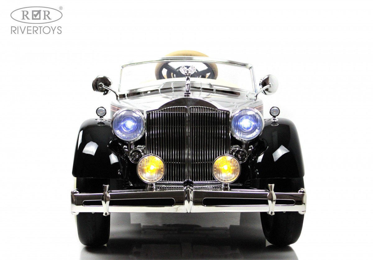 Детский электромобиль RiverToys Rolls-Royce E444EE черный глянец kn2zvoneeybrin9utrh7njo32ikc53t4