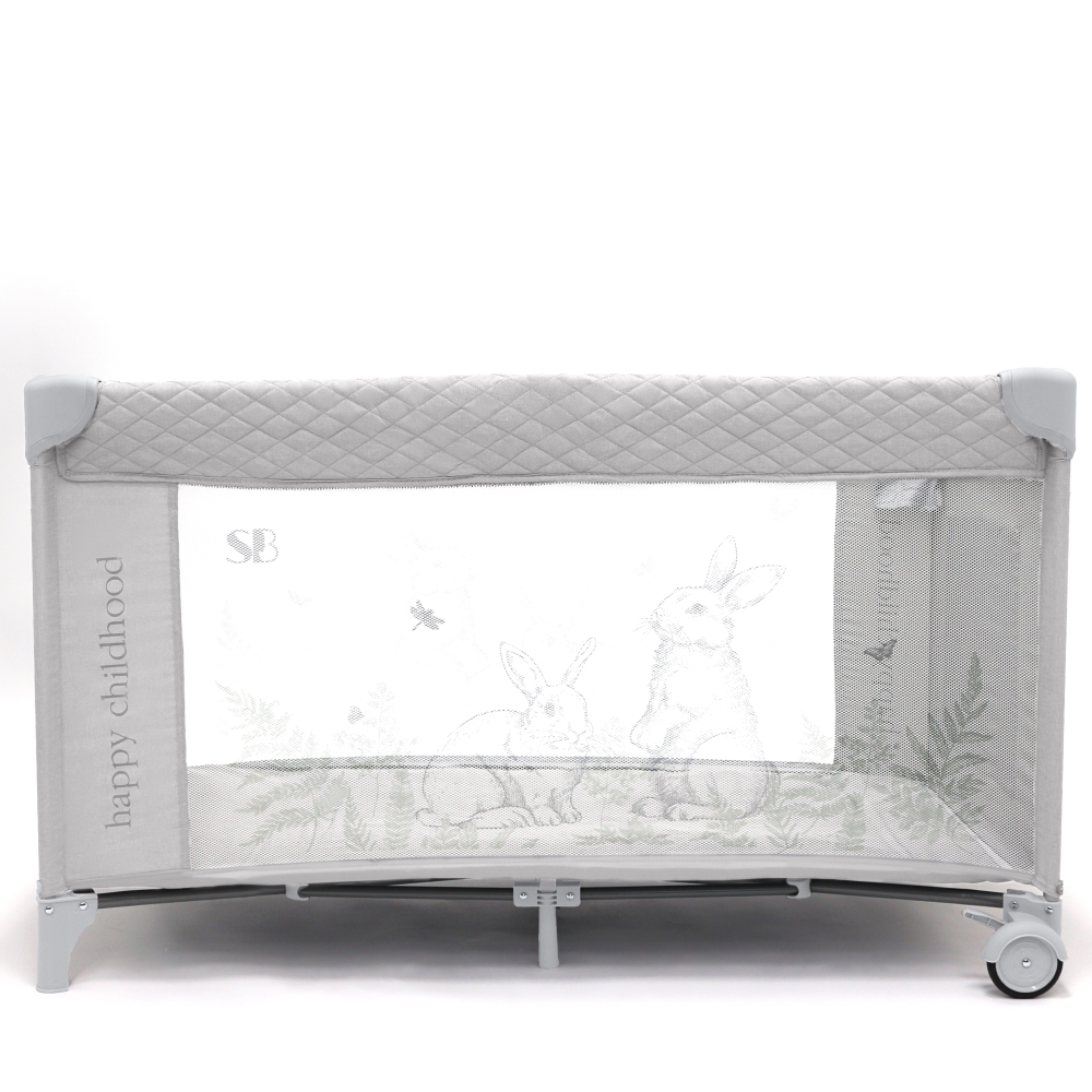 Манеж детский Sweet Baby Nini Grey Rabbit 108135223-manezh-detskii-sweet-baby-nini-grey-rabbit