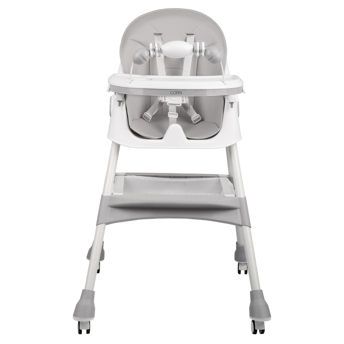 Стульчик для кормления Indigo Corn светло-серый i0kmvodknegsrnehn1eitcdf3nopbij3