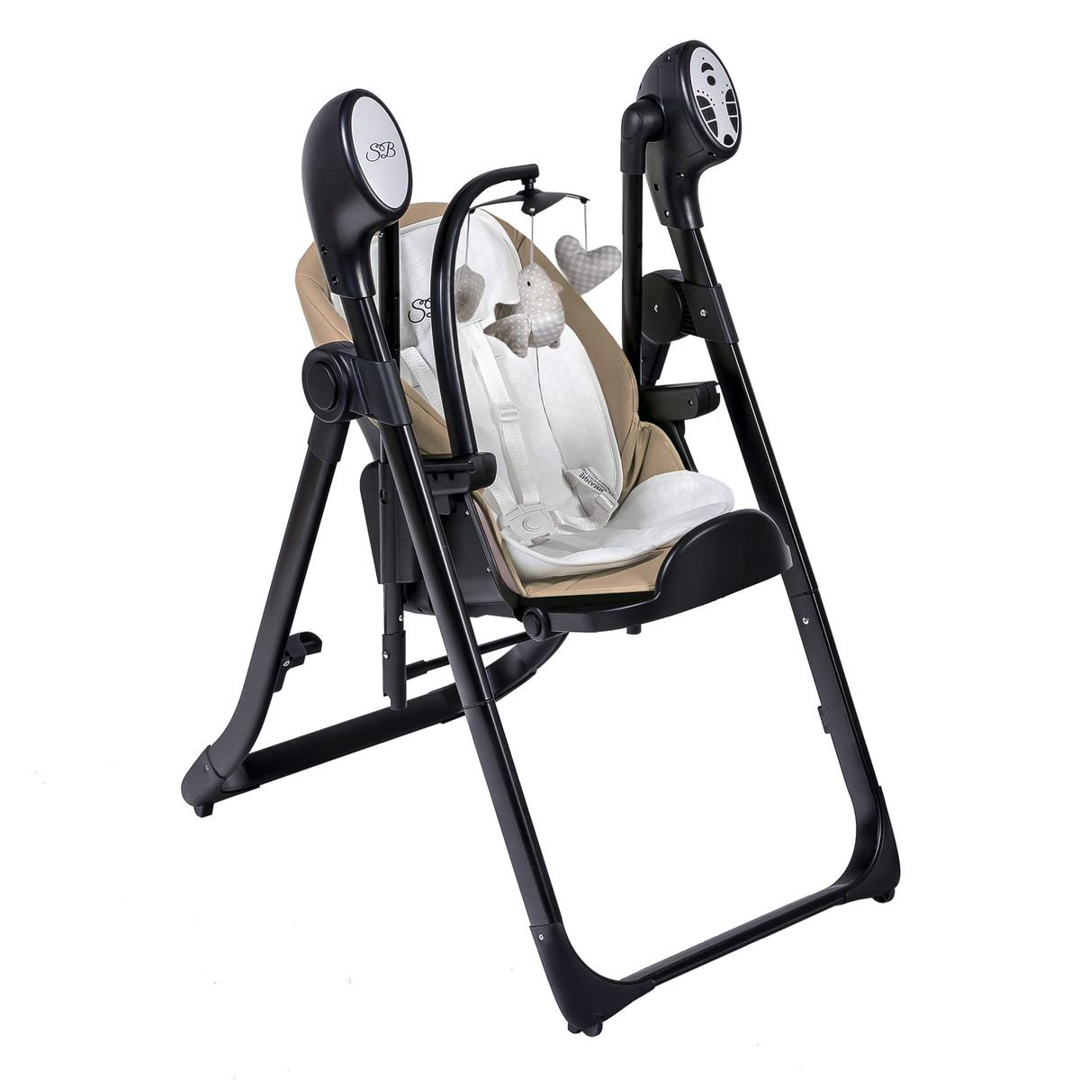 Стульчик-электрокачели Sweet Baby Fiesta Black Beige xs0jdrj95sx63jtqmjo6x6nyg7pbjeeh
