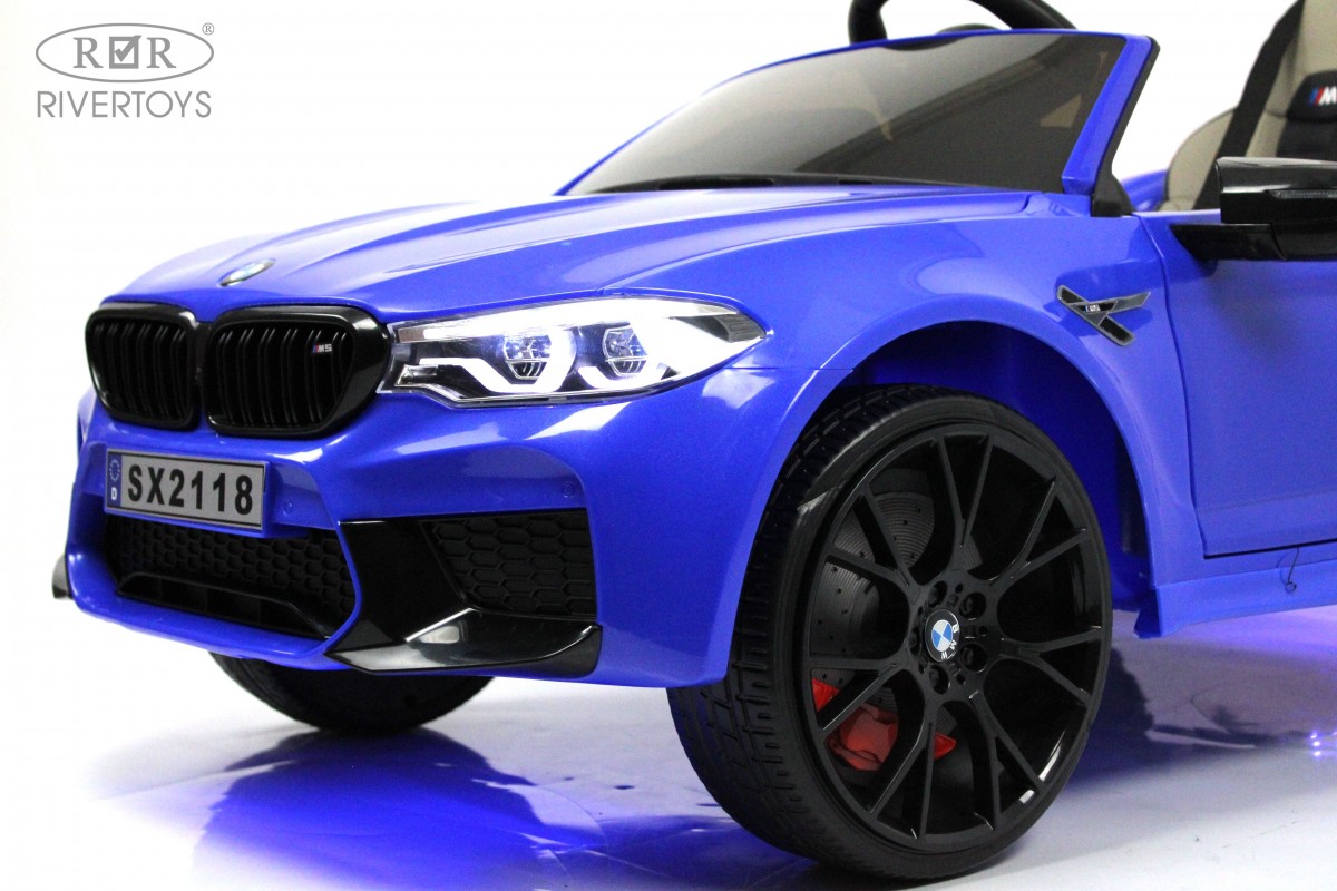 Детский электромобиль RiverToys BMW M5 Competition A555MP синий uee02nyu3ljd0lrky4lyh0zr389x670v