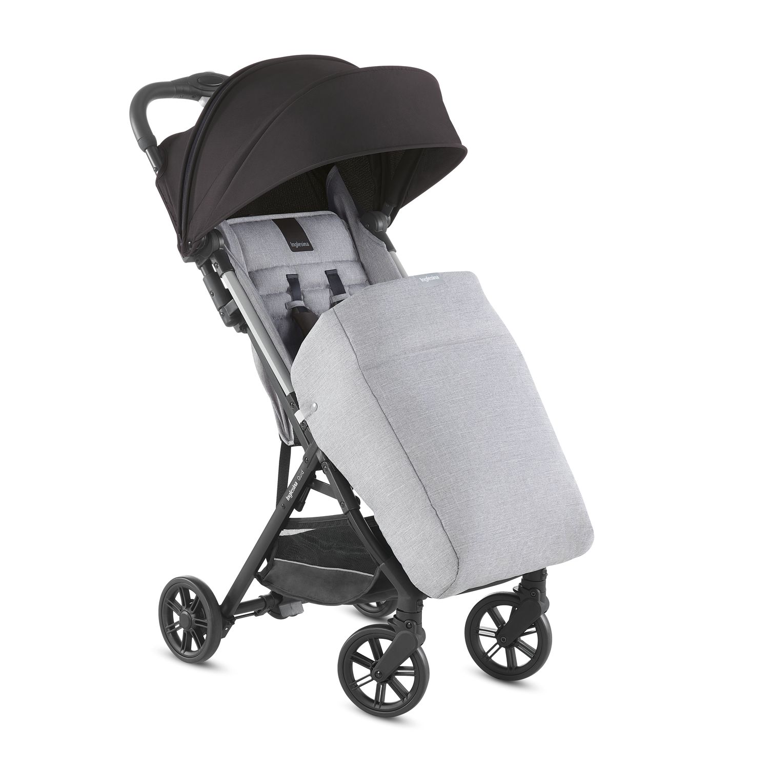 Прогулочная коляска Inglesina Quid ROCK BLACK (с накидкой для ног) cc0595aa73b803e754a26089bbcb197a