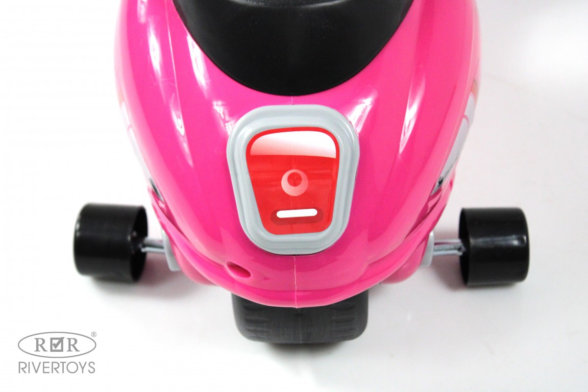 Детский толокар RiverToys G200GG розовый 6jlcmo8n632zwssu4hsh52cy5kjlsggt