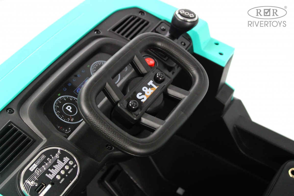 Детский электромобиль RiverToys K555PX зеленый 2k1kb5gmwd2io0pdu3vg2g2tc2l6mdyd