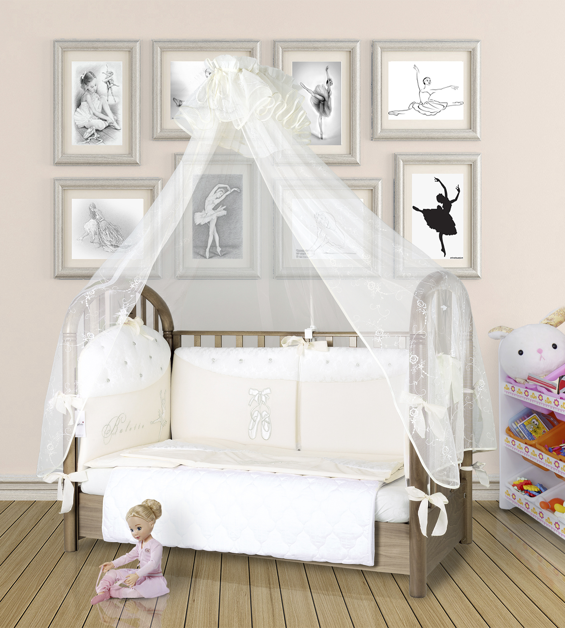 Комплект постельного белья Esspero Balette (Beige)