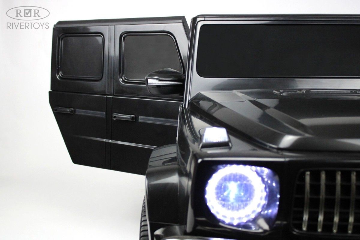 Детский электромобиль RiverToys Mercedes-AMG G63 (S307) черный tu1c932g5t39j36jd2q9bzjp5gadruq8
