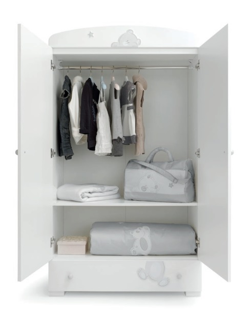 Шкаф двустворчатый Erbesi Tiffany White (белый) 2hzerx7p2z25ppqw7mjw8l1nakl855zz