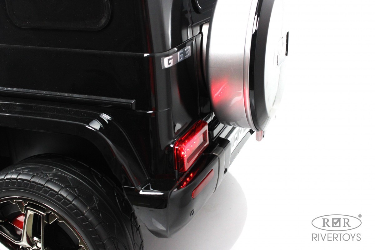 Детский электромобиль RiverToys Mercedes-AMG G63 G111GG, 24V черный 725xq1ohc3r7howbj3ujhvrzqo7piyoe