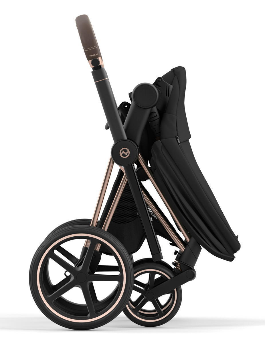 Коляска 2 в 1 Cybex Priam IV (шасси Rosegold) Sepia Black gflvg3u84yl5h1vvqf3zc3qkwautvsy1