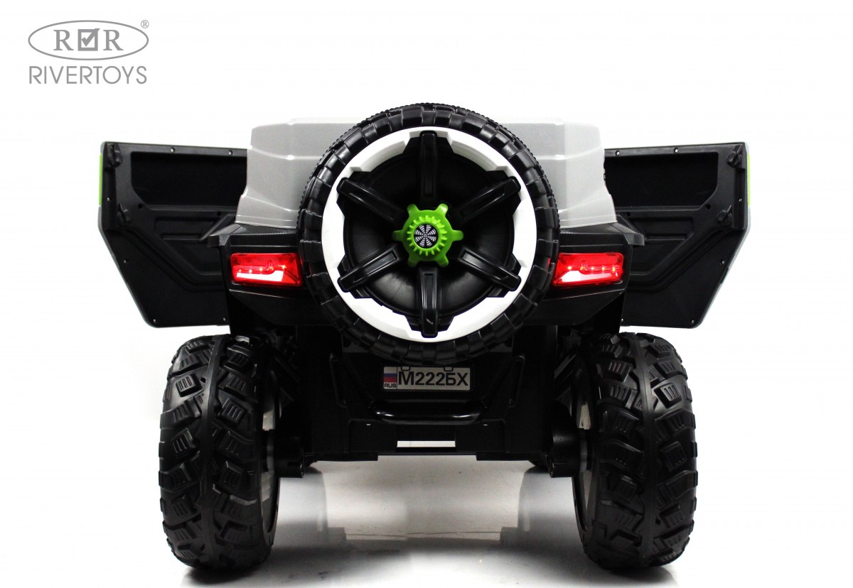 Детский электромобиль RiverToys М222БХ серый jn5ruw9rrp2ljrntni6b7l97kiysgkgo