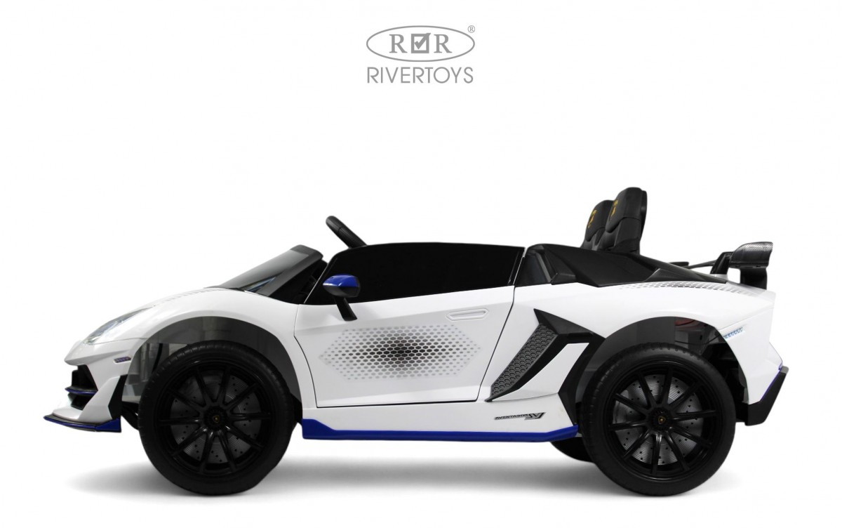 Детский электромобиль RiverToys K999PX белый ubwl43seuzj91l2jatt0w3w5heznl0wz