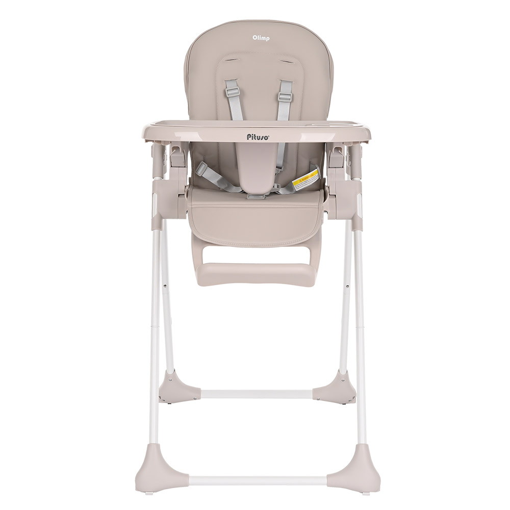 Детский стул для кормления Pituso Olimp, Eco-кожа, вкладыш Light Grey/Светло-серый eir2dks74oaur1qdewxueftj4c89ecvj