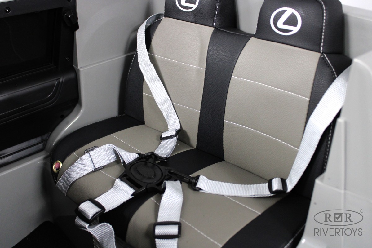 Детский электромобиль RiverToys Lexus 570 E555EE серый 58t65tiitf63st4yygrq2aqw2bg2gwq4